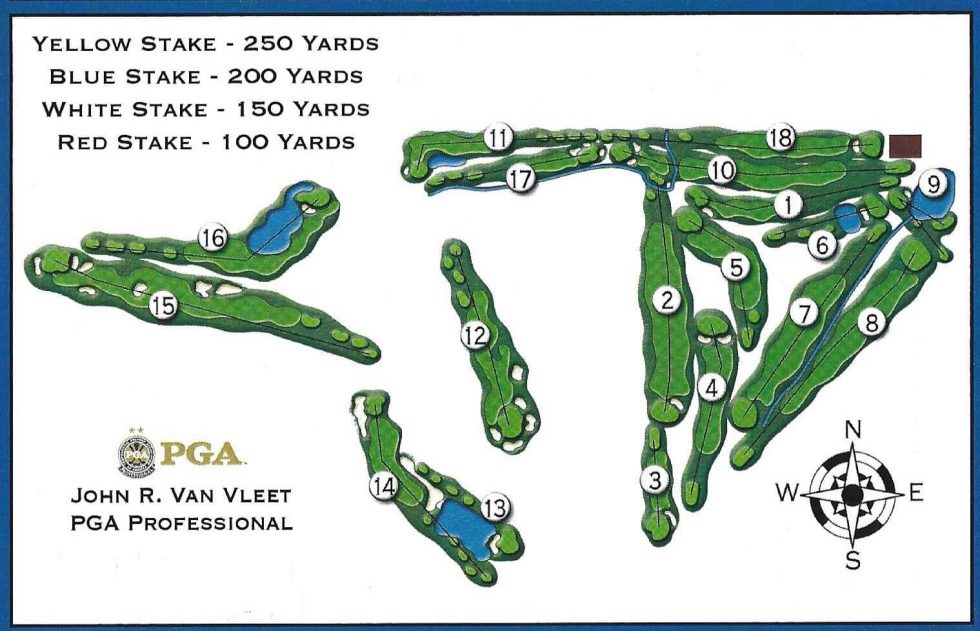 Score Card Preston Golf